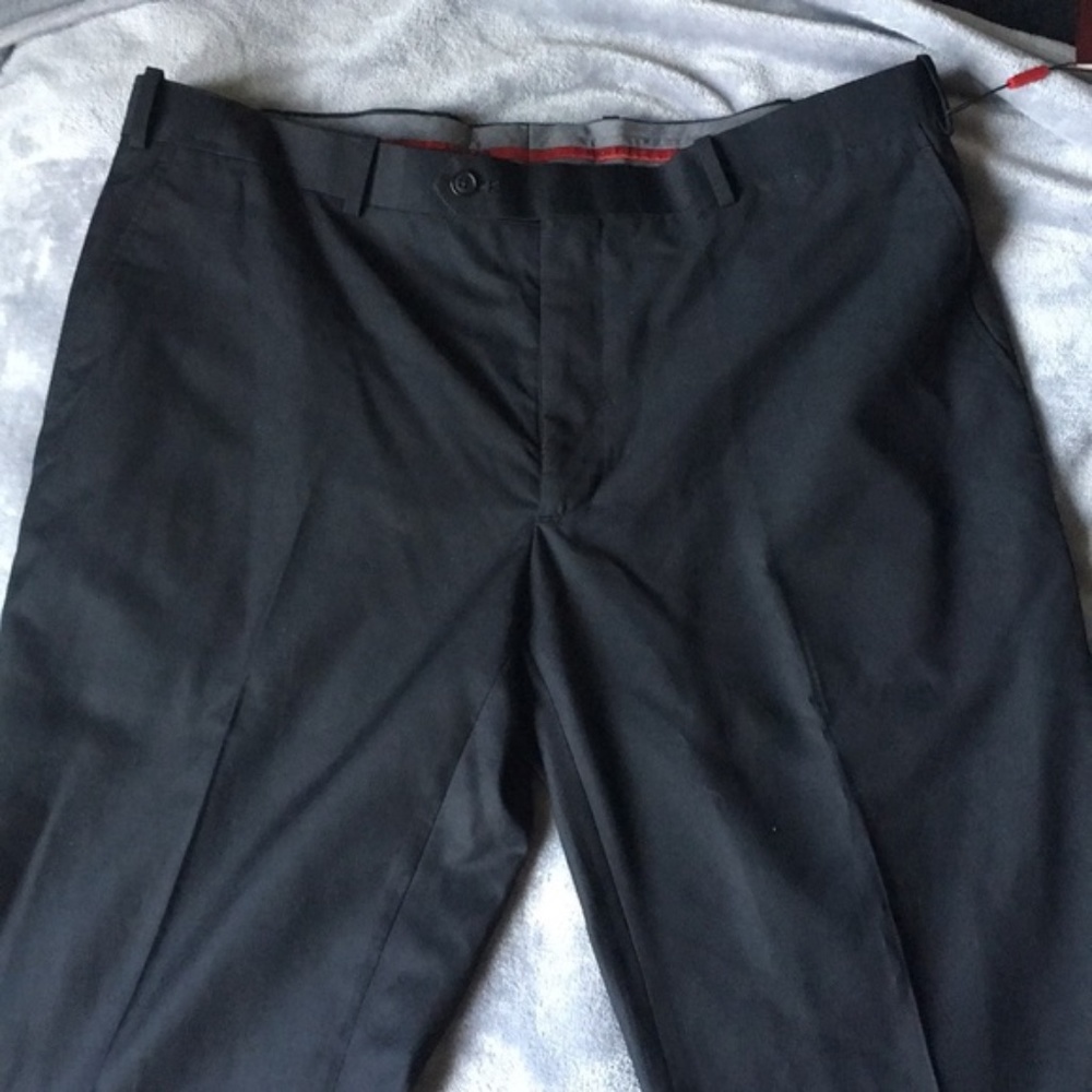 ADOLFO Men's Slim Fit Dress Pants